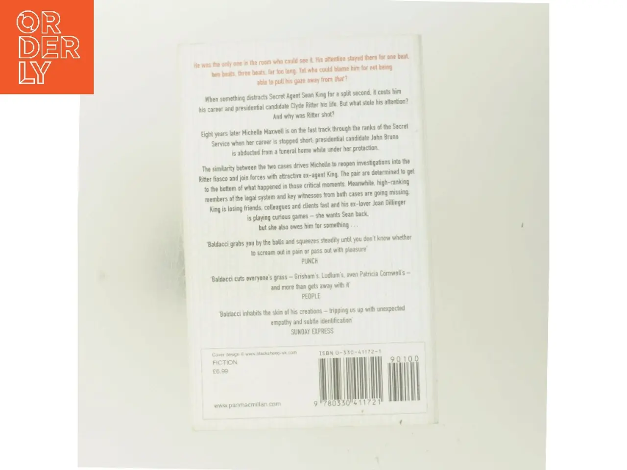 Billede 3 - Split second af David Baldacci (Bog)