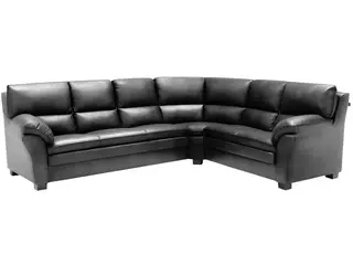 Hjort Knudsen Thisted Semianilin læderhjørnesofa - 32
