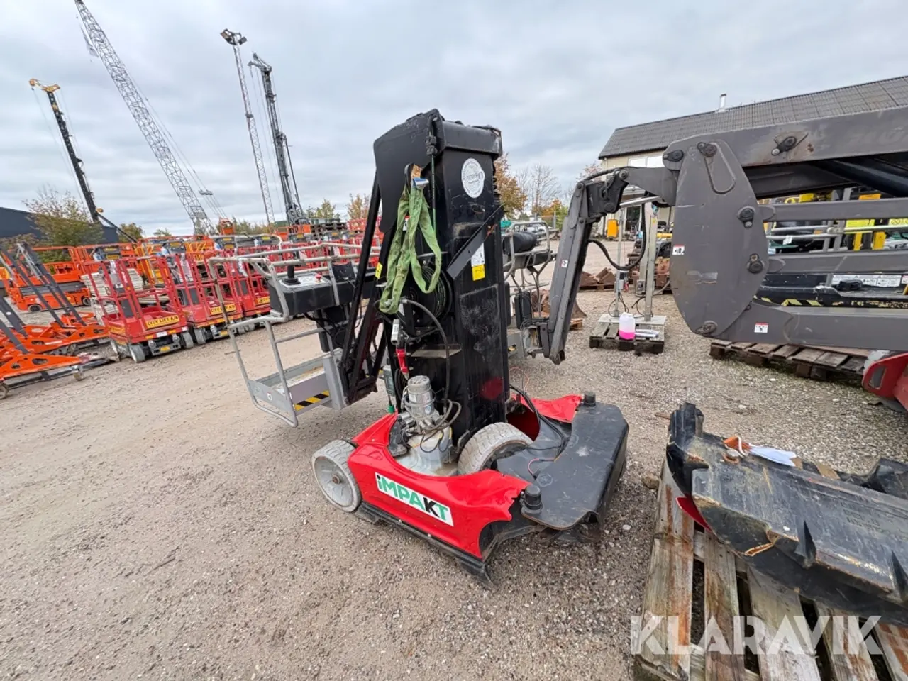 Billede 4 - Søjlebomlift Manitou 100 vjr