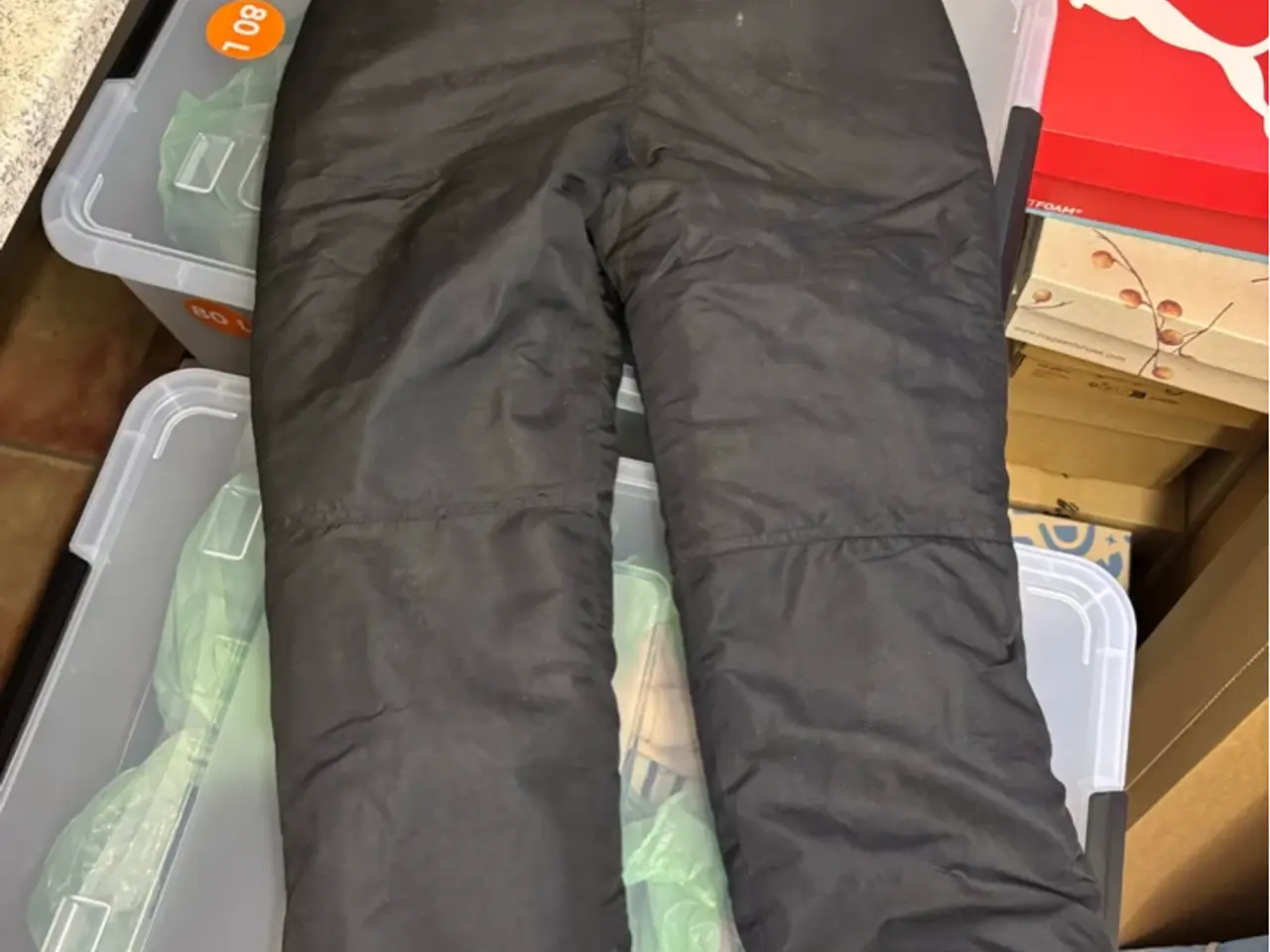 Billede 4 - Outtrek Windtex MC børne bukser str 152/165 sort
