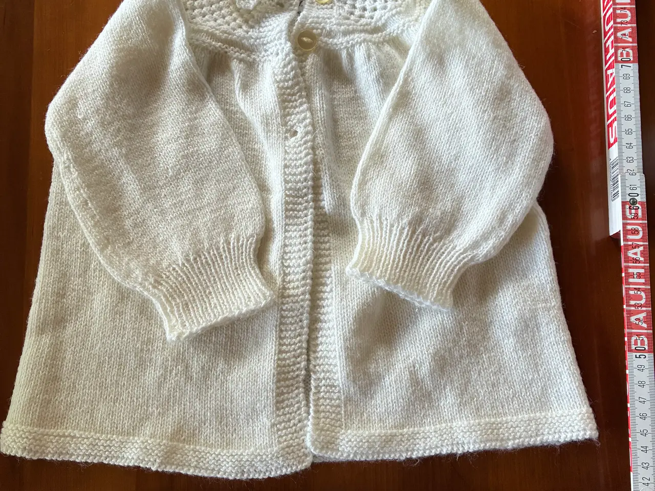 Billede 1 - Cardigan / jakke med krave - hvid