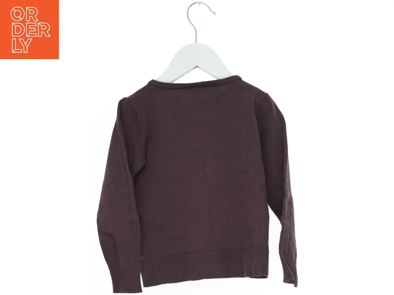 Billede 2 - Klassisk brun cardigan fra Pomp de Lux (str. 98)