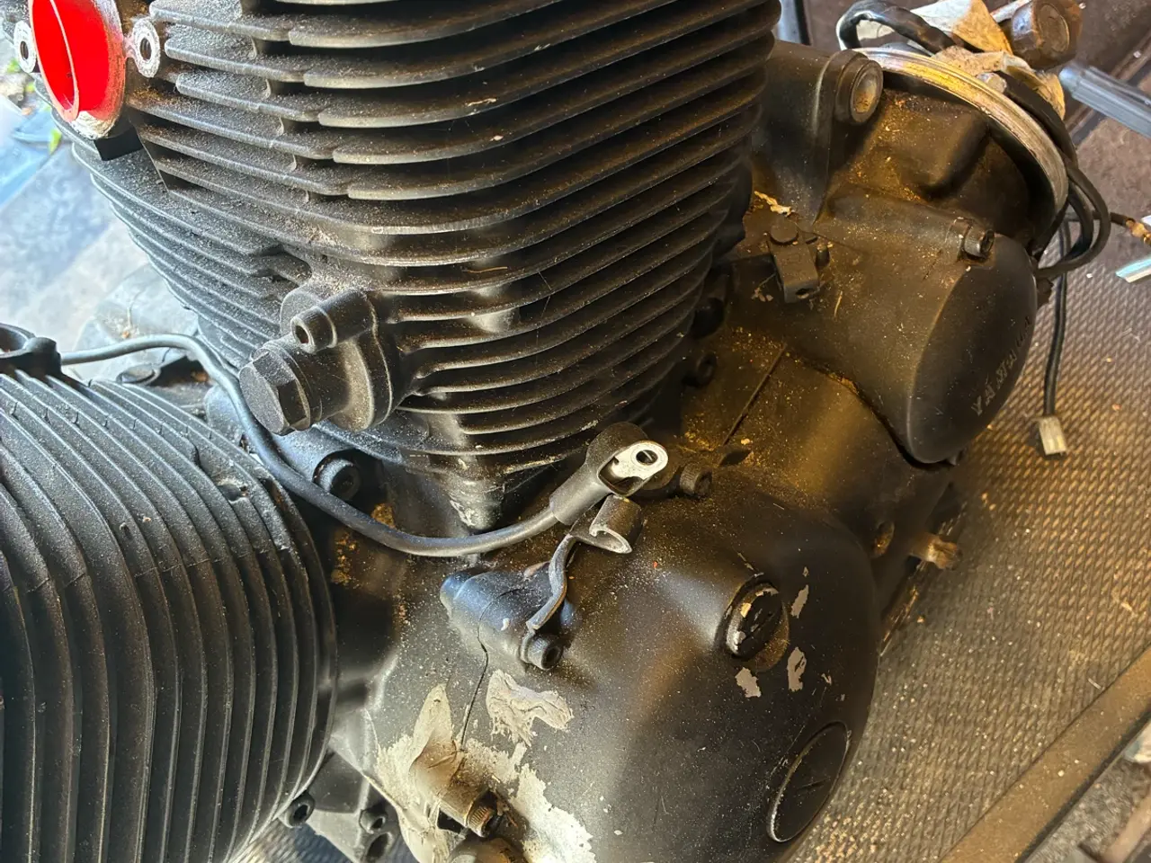 Billede 1 - Yamaha Virago 535 motor til Resave dele