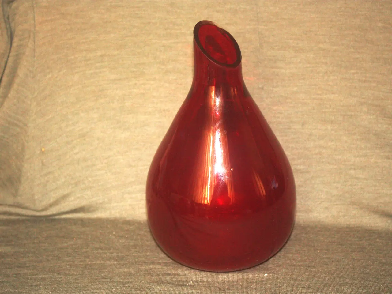 Billede 2 - Glas vase højde 24 cm