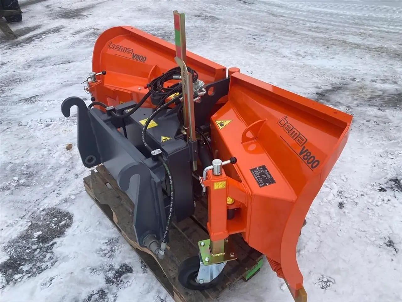 Billede 2 - Bema Bema V800 Sneplov Ophæng for Weidemann med hy.koblinger