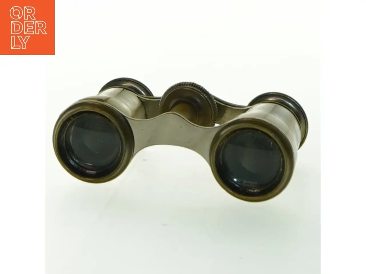 Billede 1 - Antik messing/perlemor opera-kikkerter (str. 9 cm)