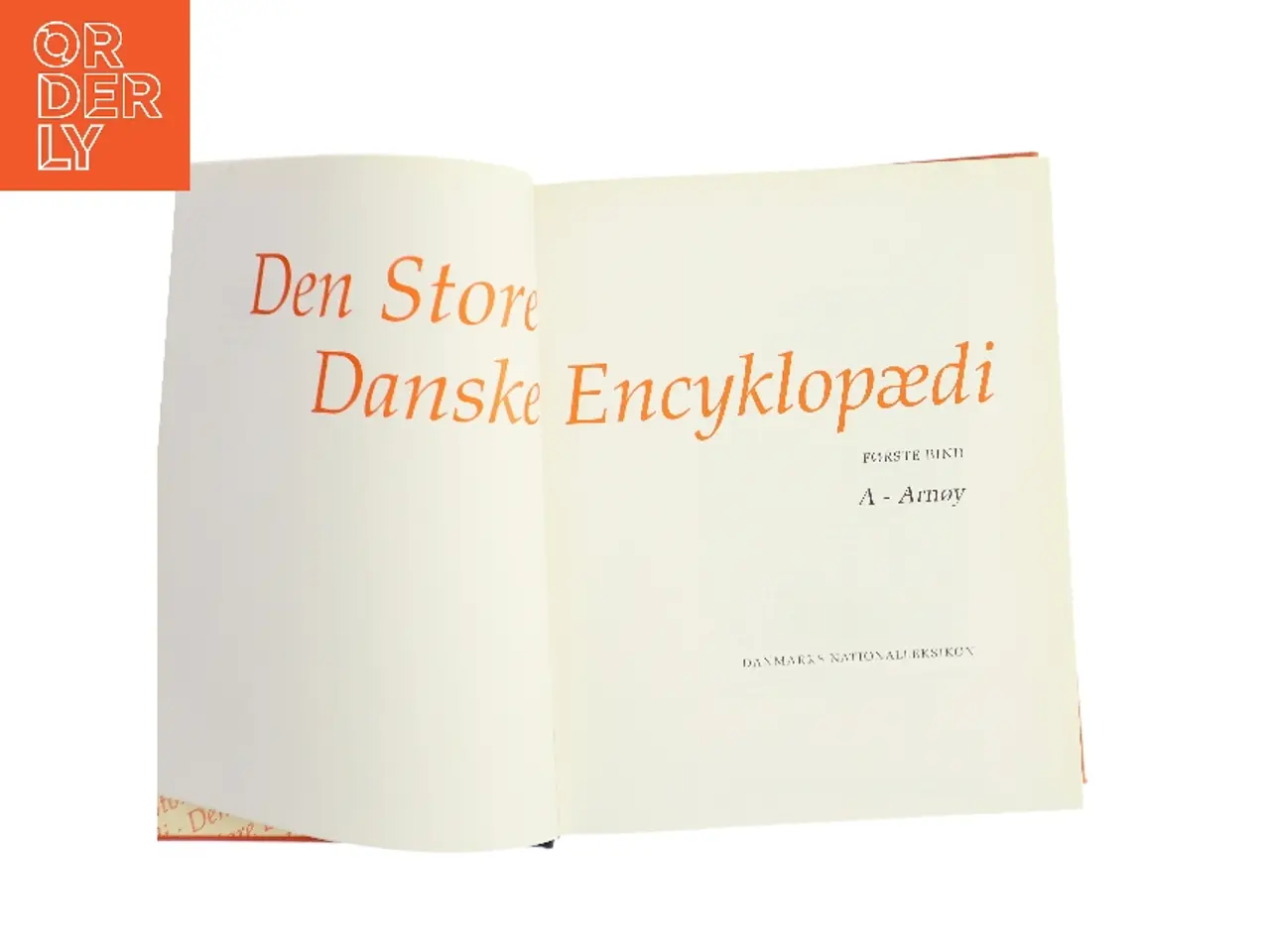 Billede 2 - Den Store Danske Encyklopædi. Første bind: A - Arnøy af Danmarks Nationalleksikon (Bog)
