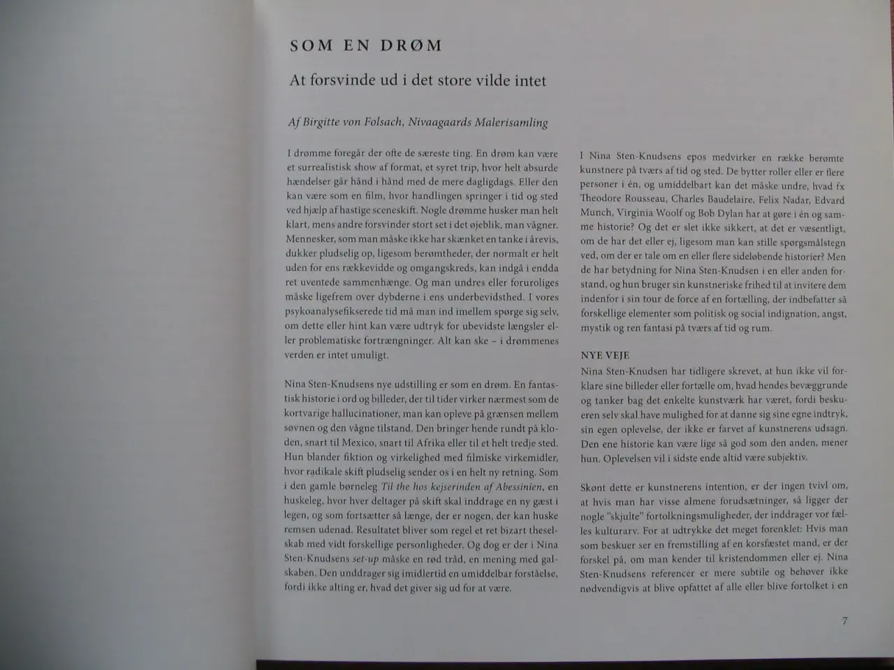 Billede 3 - Nina Sten -Knudsen f.1957. Love and Fear