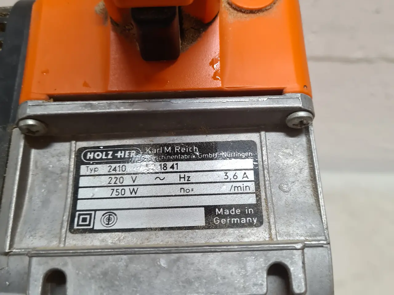 Billede 5 - Holz-Her Dody 2410 båndsliber – 750 W