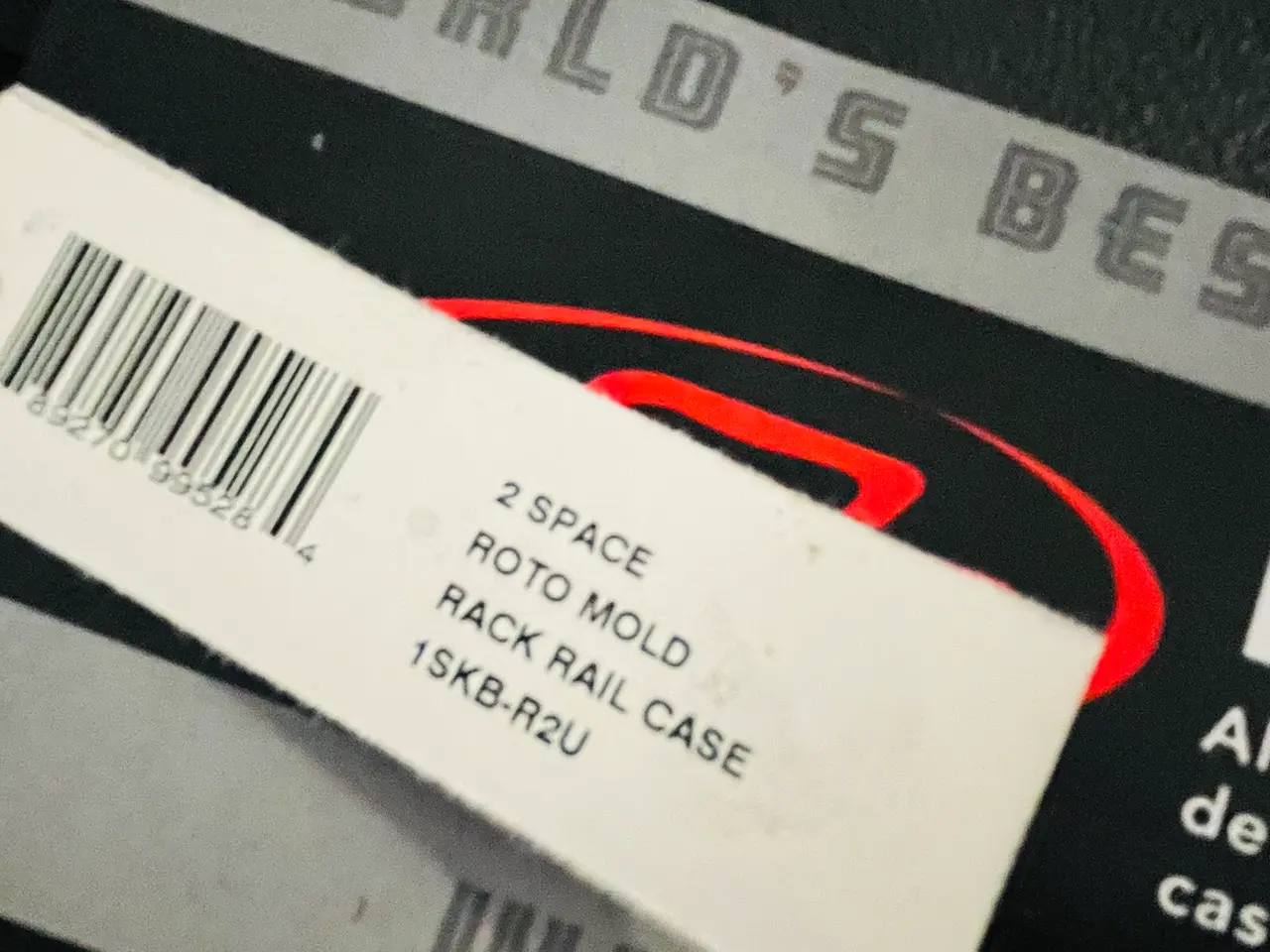 Billede 2 - Flightcase til 2 rack units ROTO MOLD 1SKB-R2U