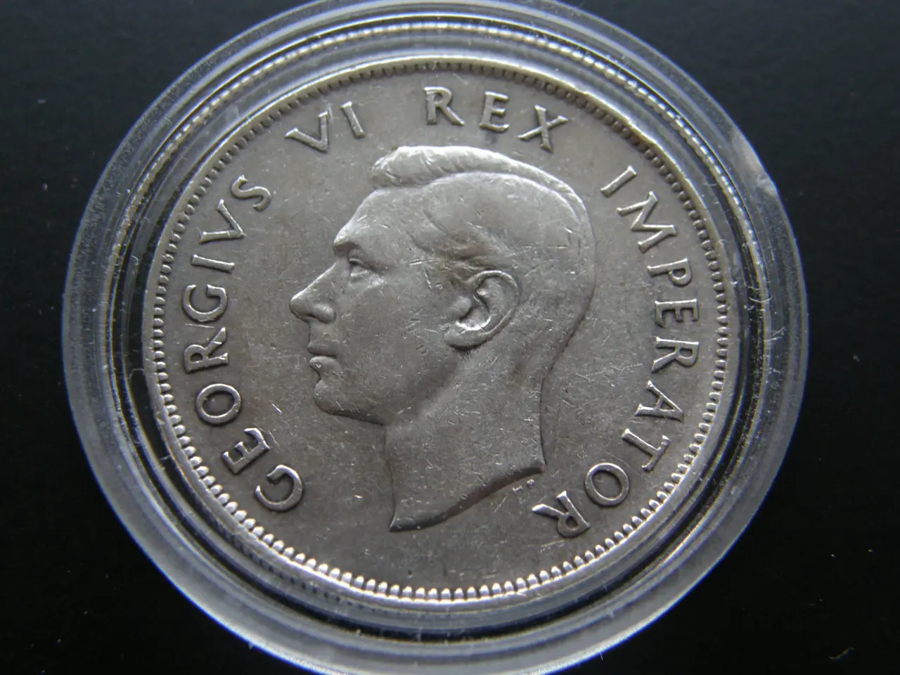 Billede 2 - Sydafrika 2 1/2 Shilling 1940 Sølv KM#30.13