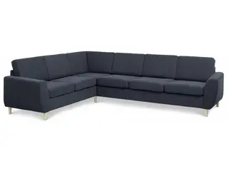 Thomas vendbar hjørnesofa - AUSTIN Blå