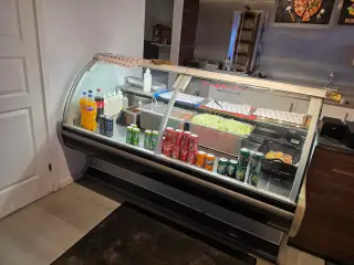 Salatbar med køleskab