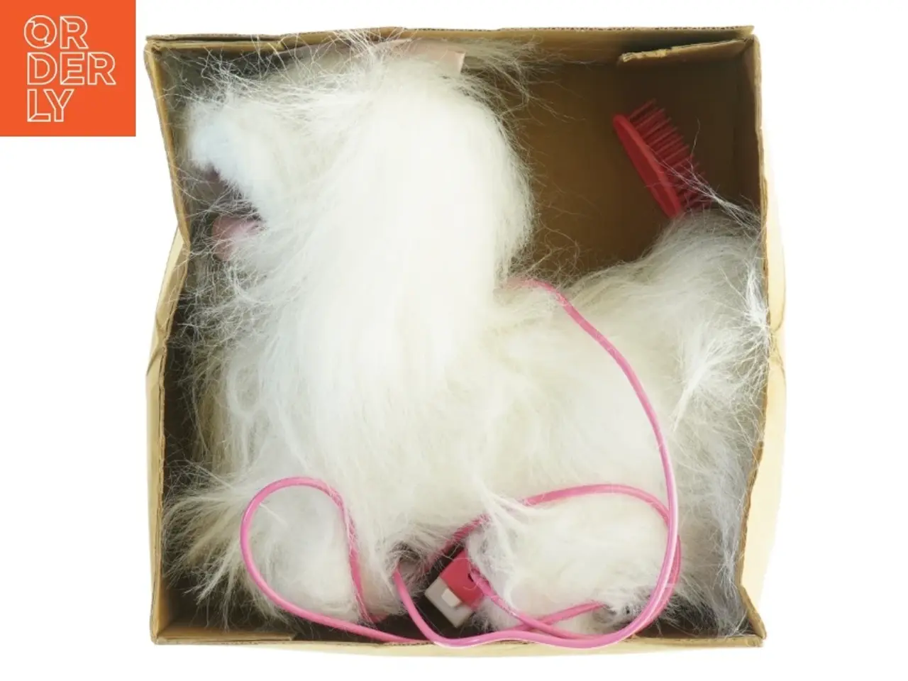 Billede 2 - Vintage kabelstyret Hundehvalp fra Top Toy (str. 23 x 23 cm)