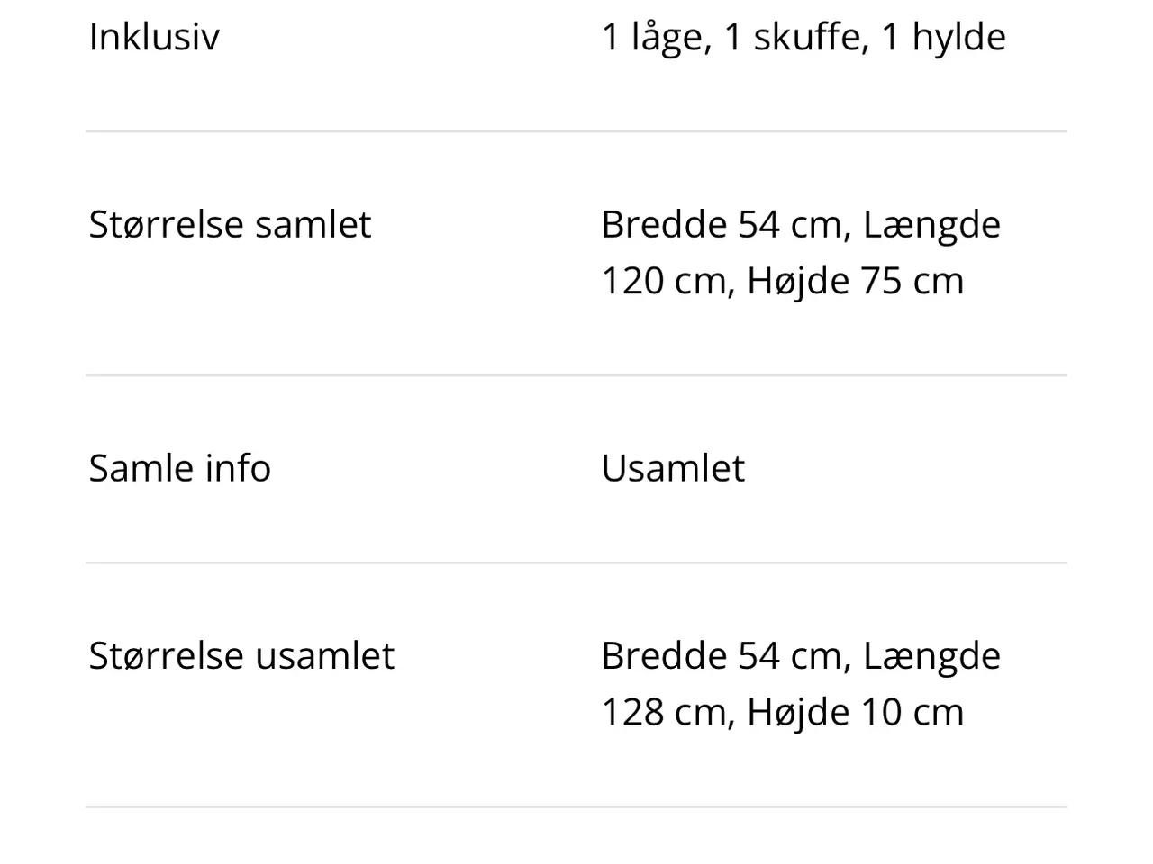 Billede 4 - Skrivebord, som ny