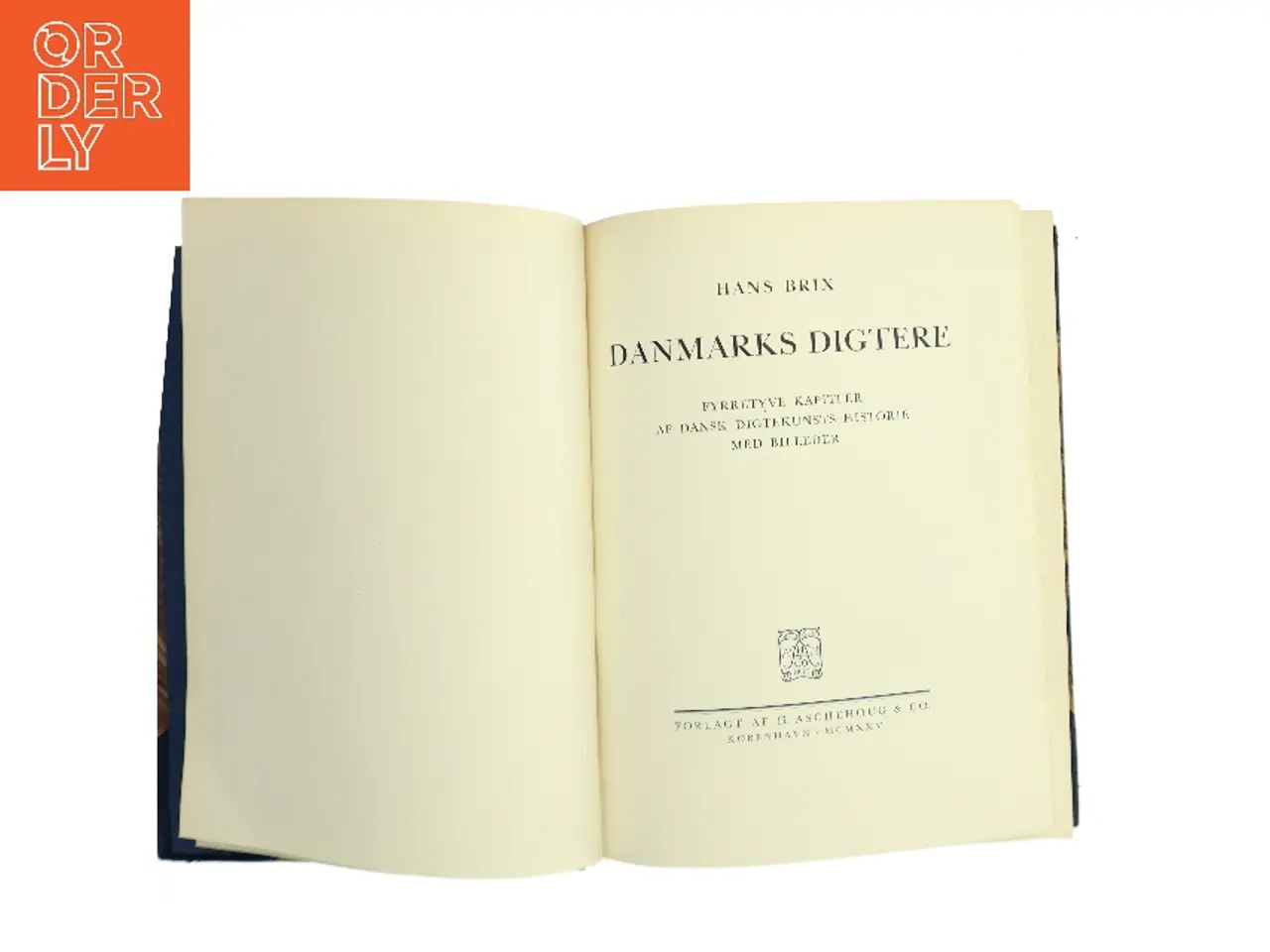 Billede 2 - Danmarks digtere af Hans Brix (Bog)