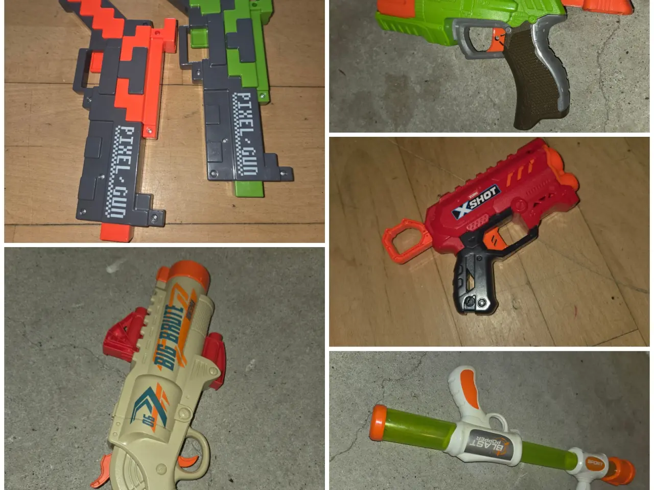 Billede 3 - Blandet nerf og ligende legetøj våben