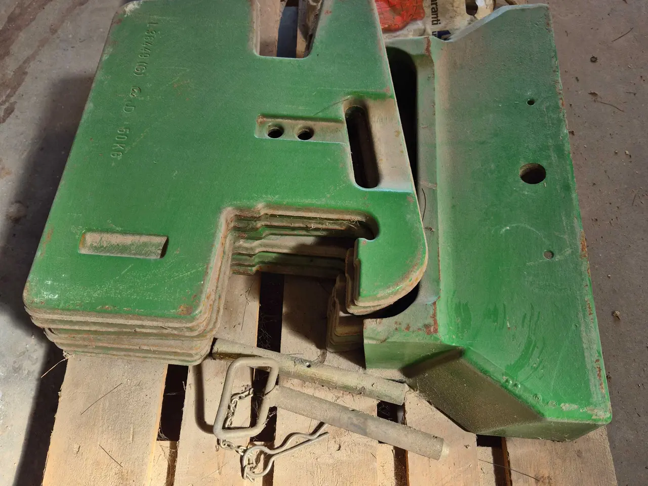 Billede 2 - Frontvægte John Deere