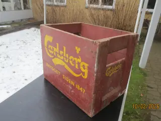 1 stk Retro Ølkasse Carlsberg