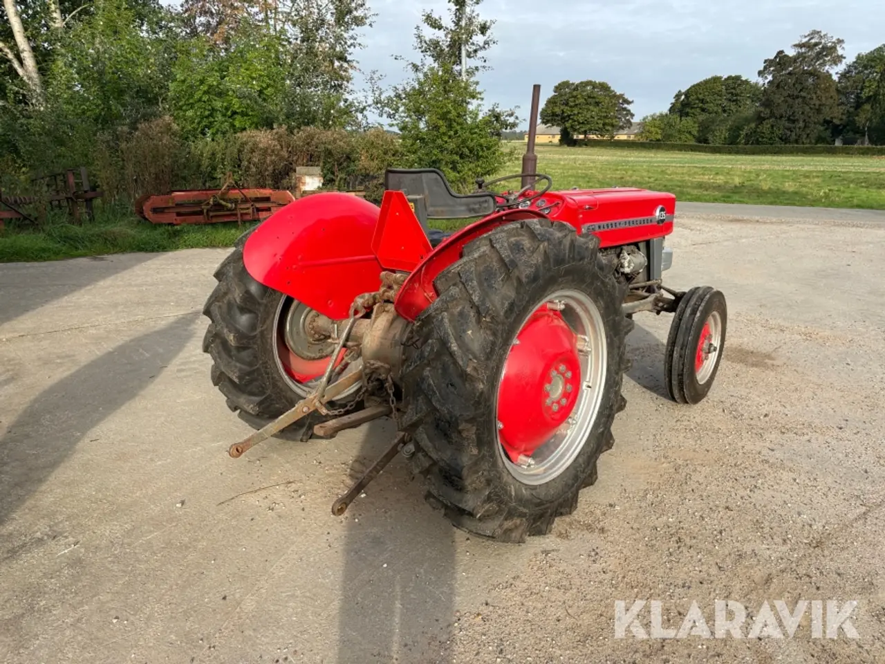 Billede 5 - Veterantraktor Massey Ferguson 135
