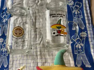 Fodboldkrus, maskotter DBU 1984/1986