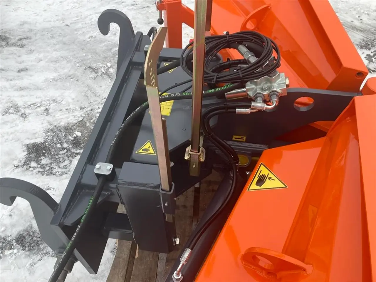 Billede 4 - Bema Bema V800 Sneplov Ophæng for Weidemann med hy.koblinger