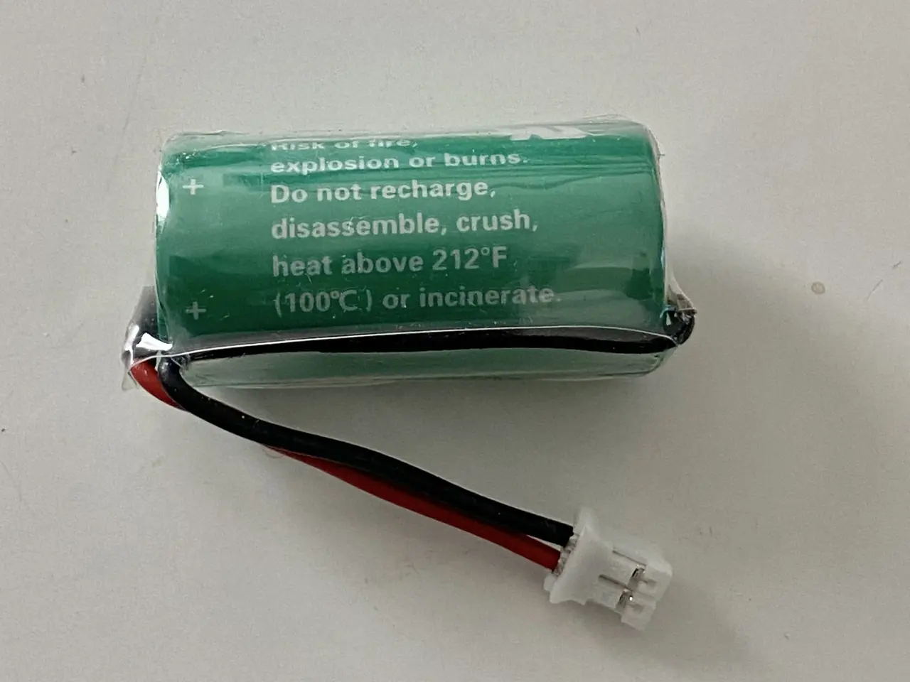 Billede 4 - GP Lithium CR123AZ 3V batteri med kabel – 2800 mAh