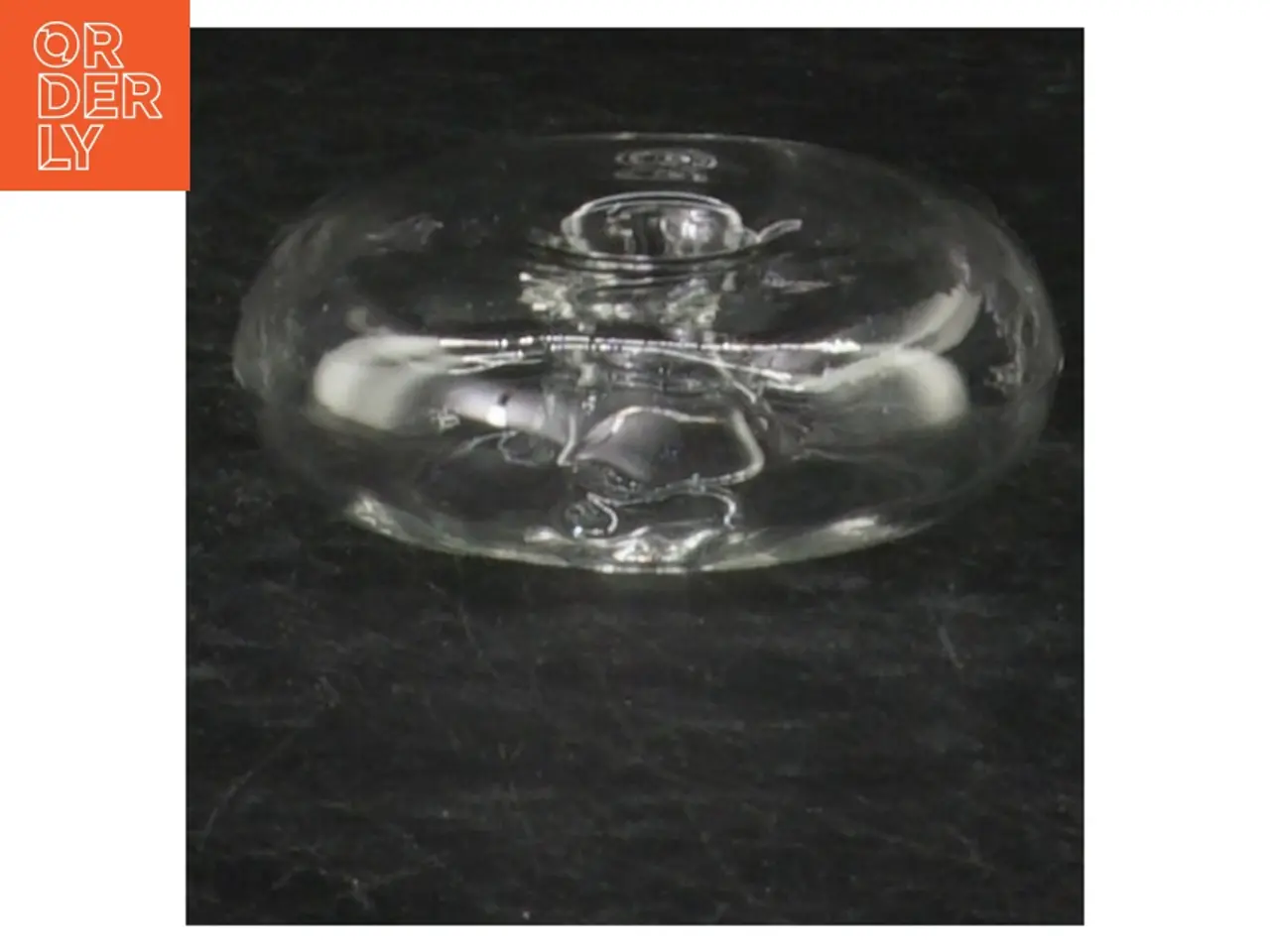 Billede 3 - Glas fyrfadstage (str. Ø 6 cm)