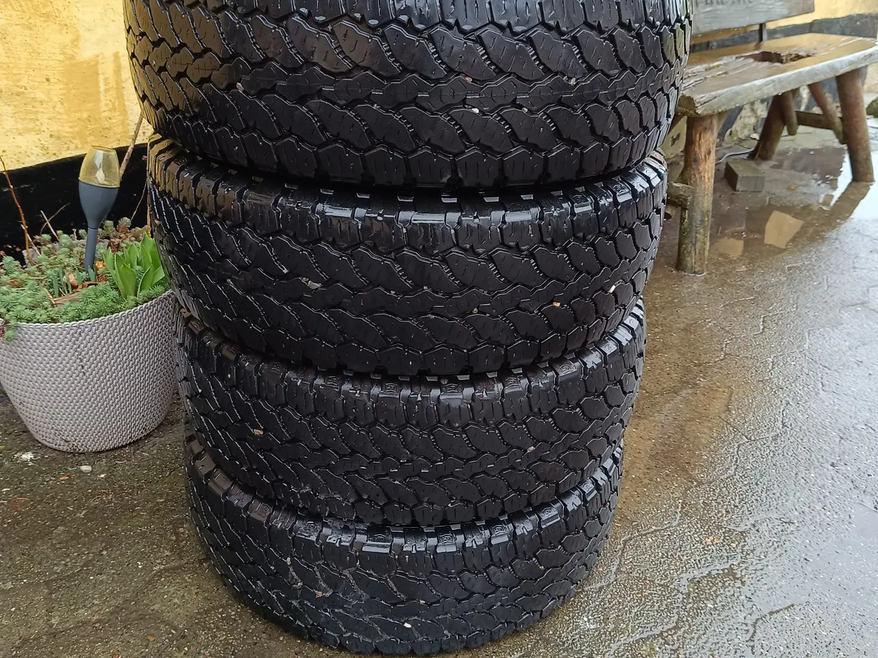 Billede 4 - 4 x terrændæk 16" - General Grabber AT3