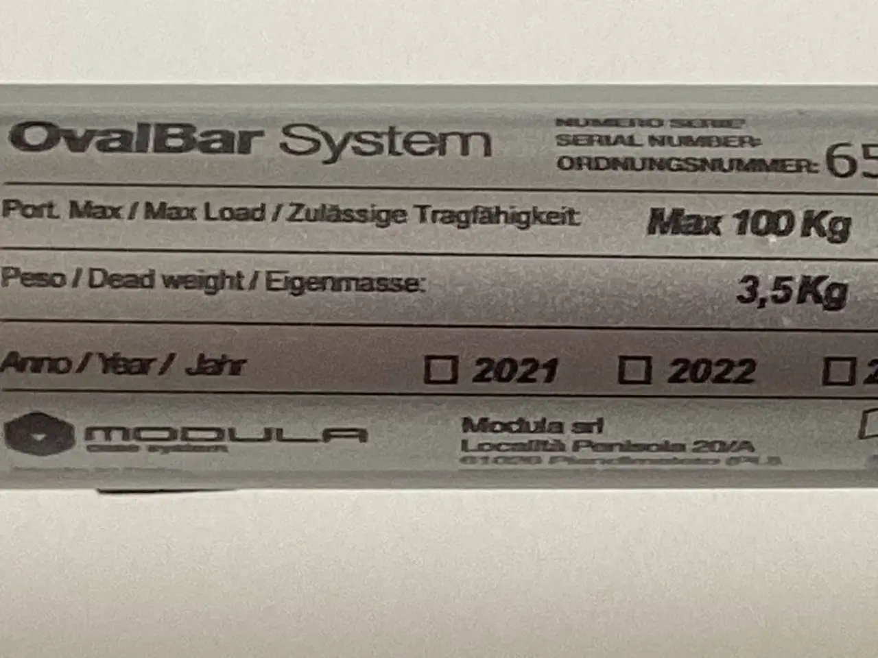 Billede 3 - Tagbøjler Modula Flash tagræling