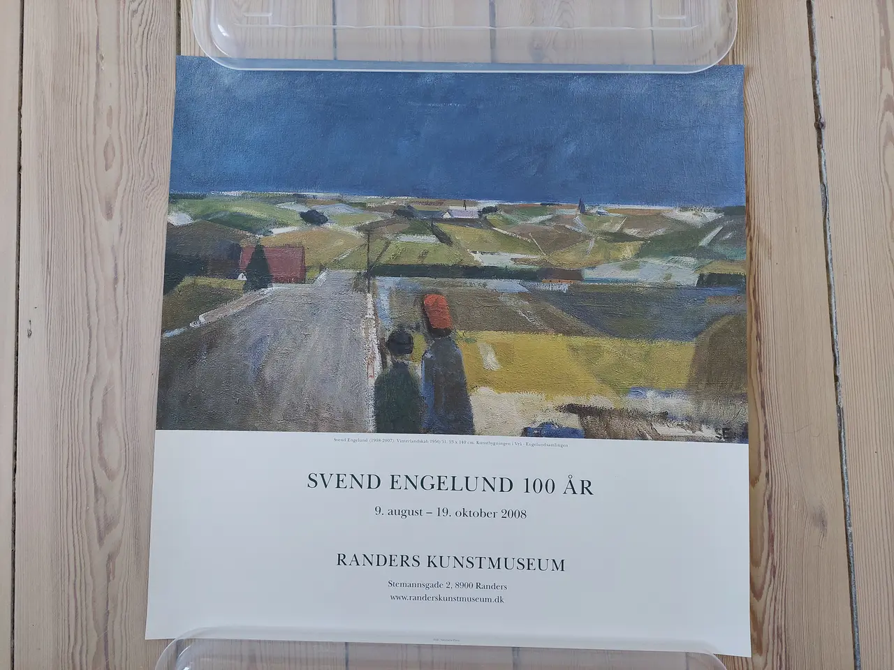 Billede 1 - Original Svend Engelund plakat (50x50) – Ubrugt
