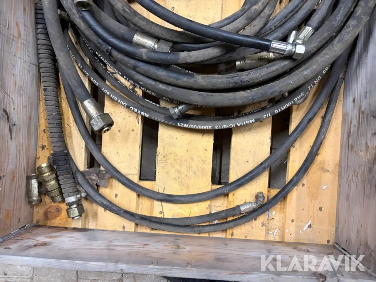 Billede 5 - Hydraulik slanger - cirka 4 styk