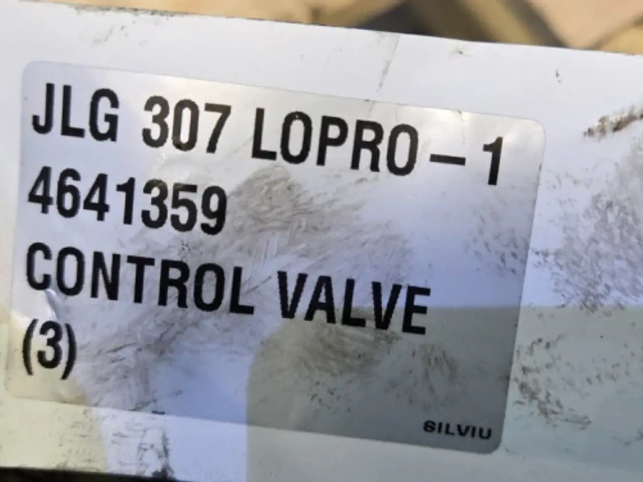 Billede 7 - JLG 307 Hydraulik Ventil 4641359