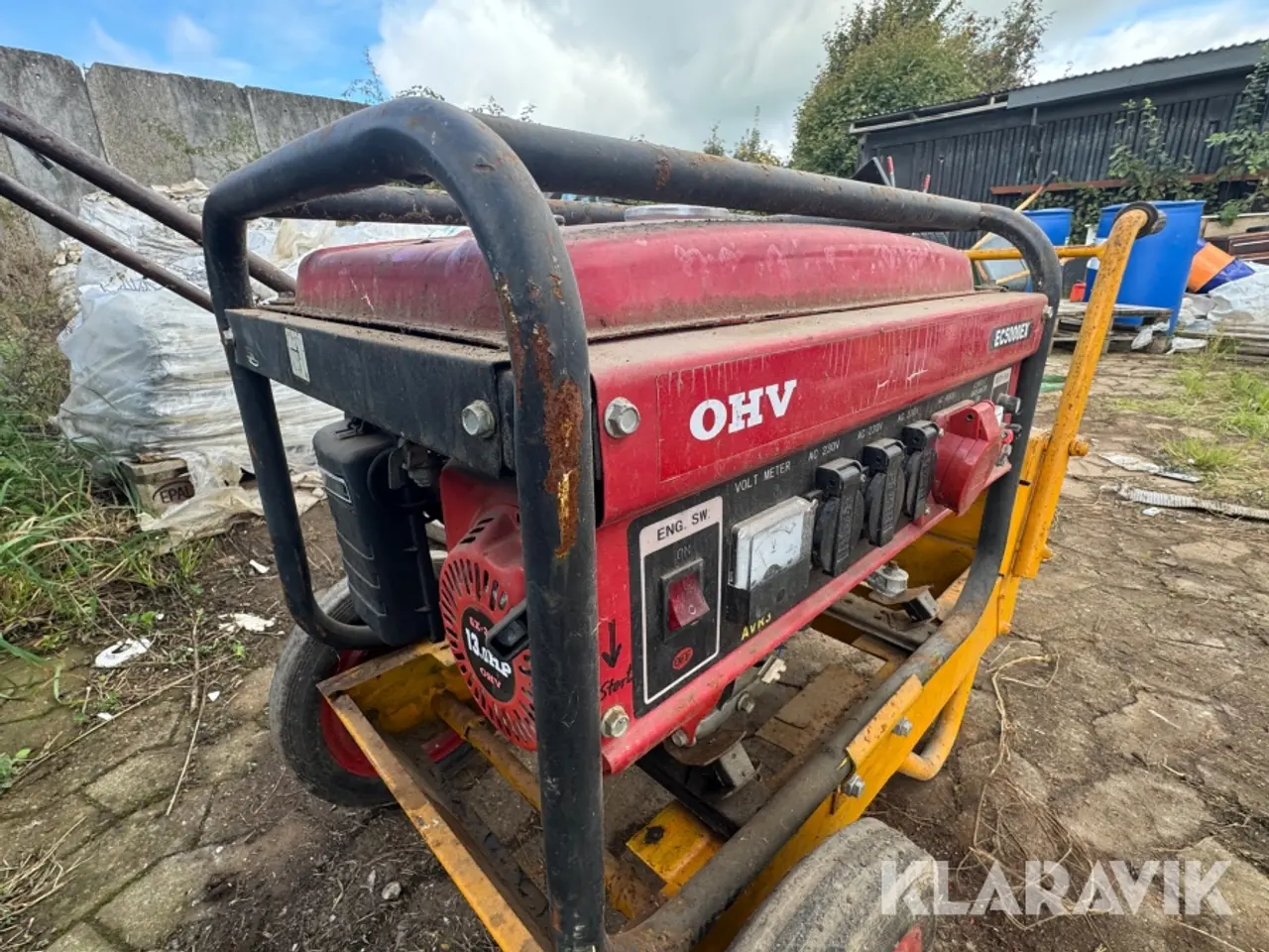 Billede 11 - Generator AVR3 EC5000EX OHV-Benzinmotor
