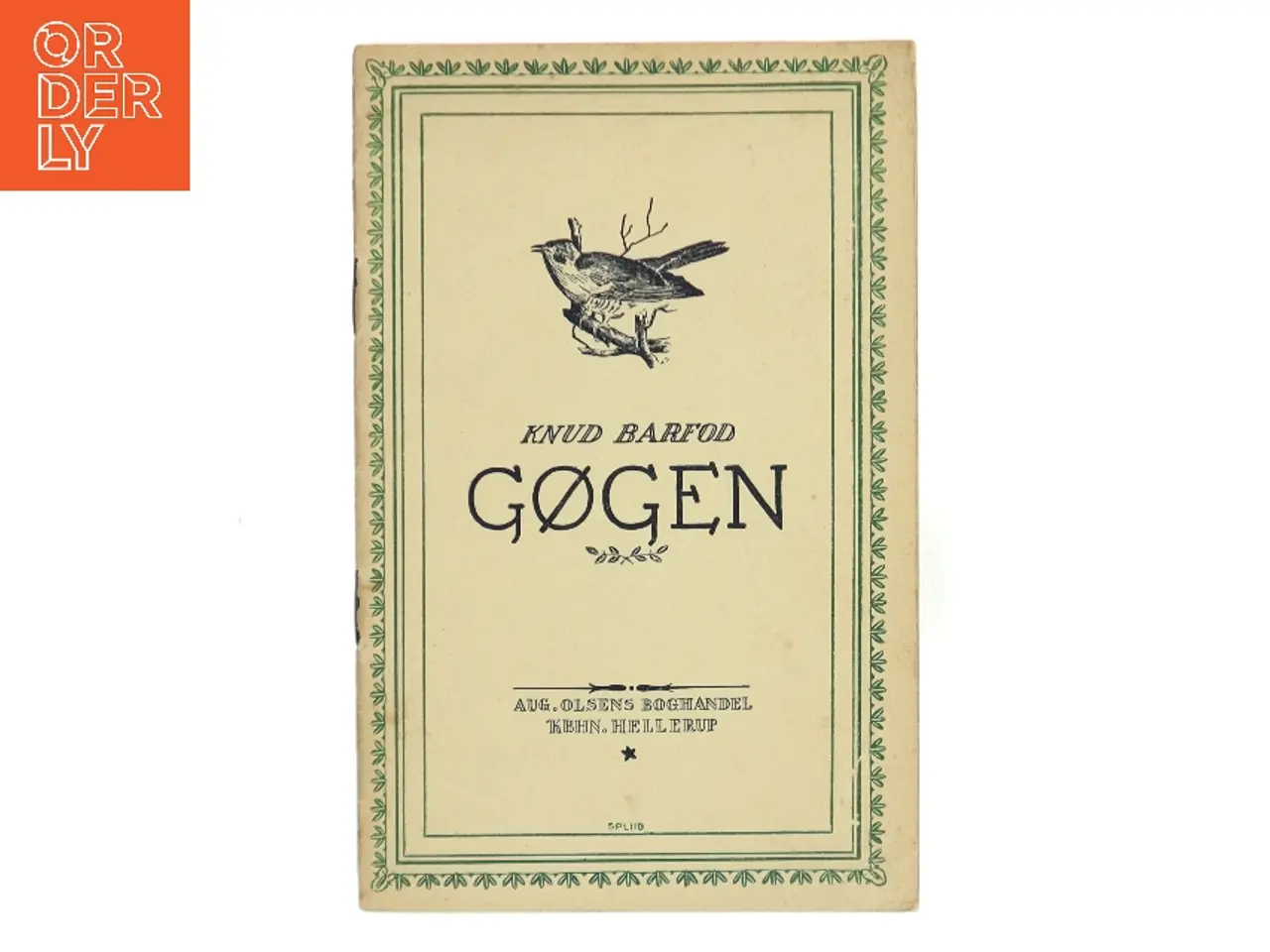 Billede 1 - Gøgen af Knud Barfod (Bog)