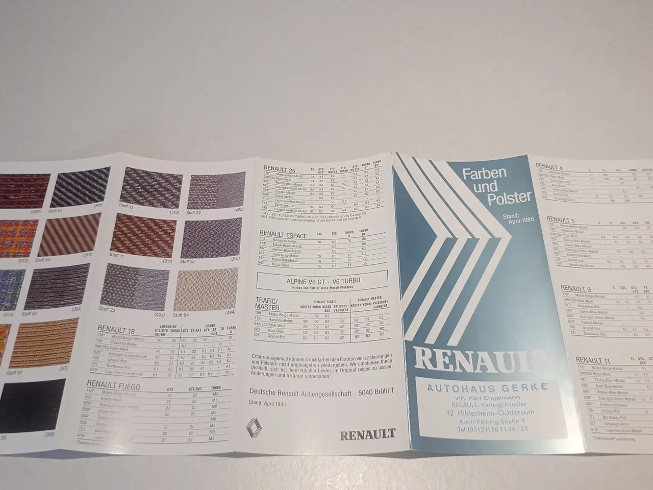 Billede 11 - Renault 4 salgsmateriale og bøger