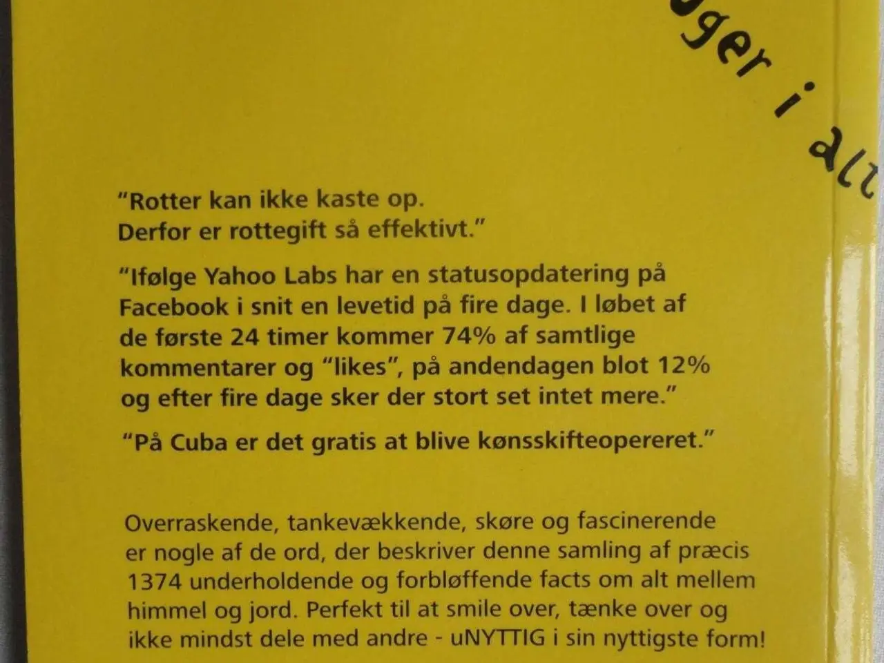 Billede 2 - UNYTTIG VIDEN []