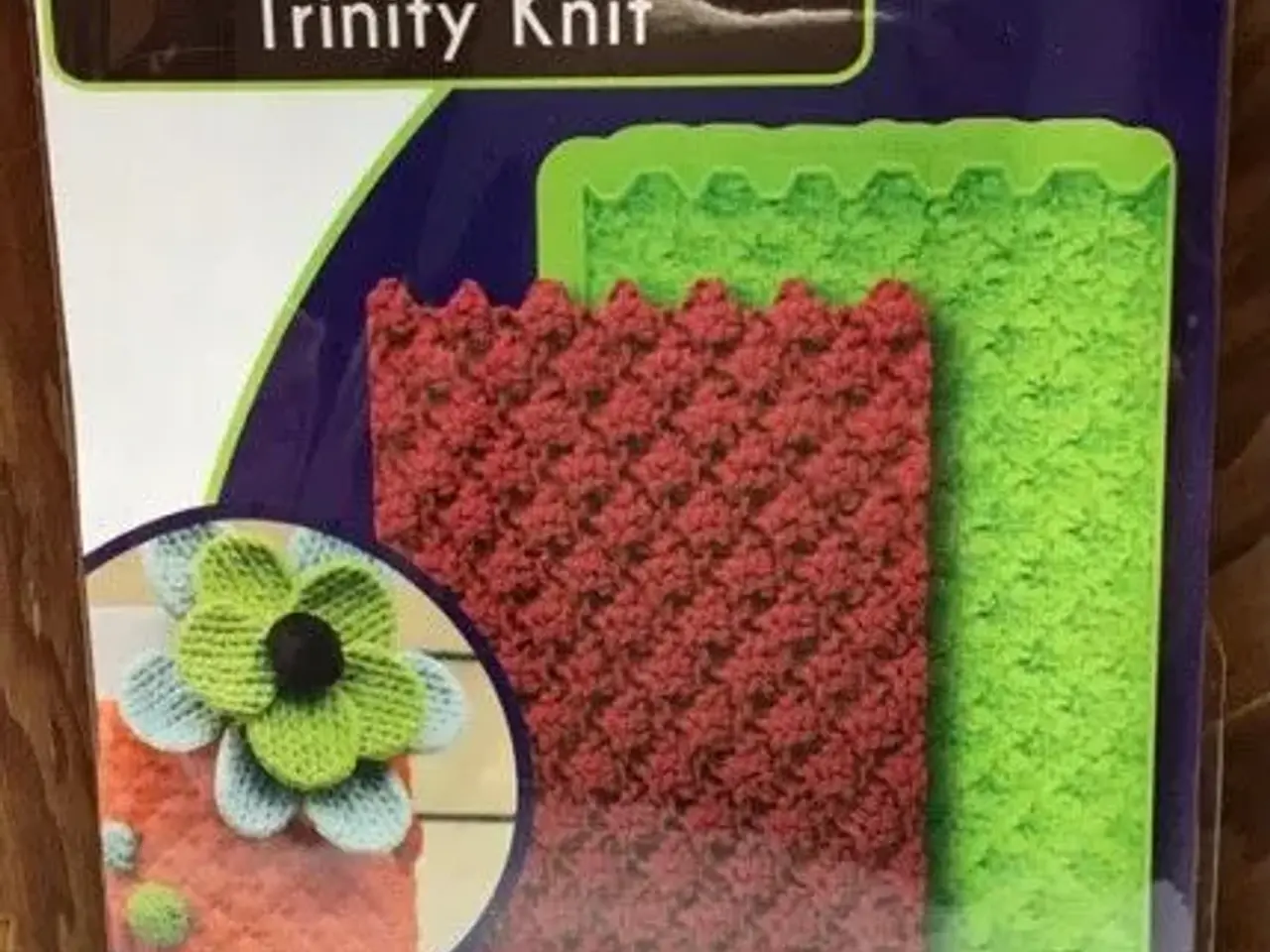 Billede 1 - Trinity Knit prægemåtte..