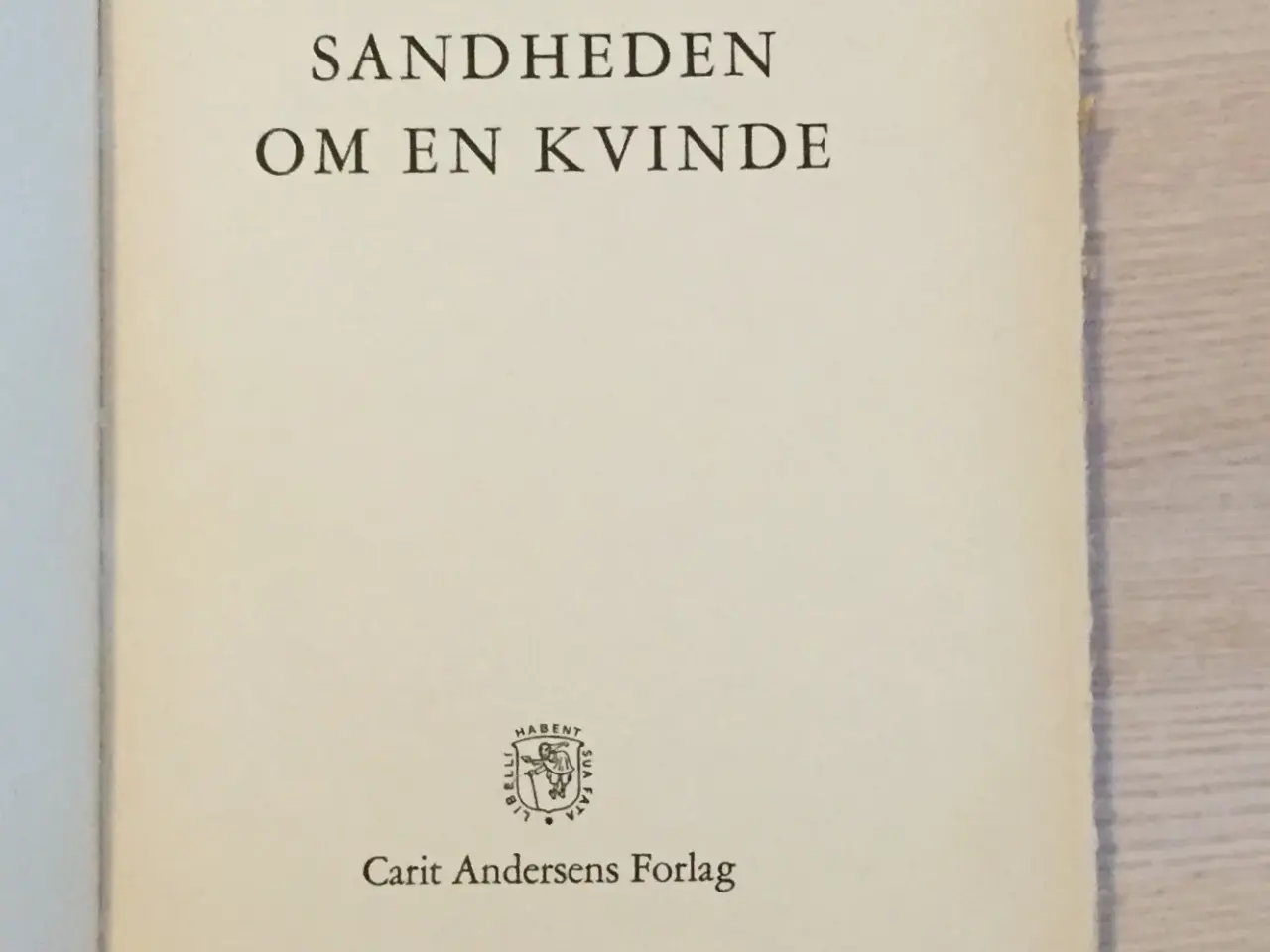 Billede 4 - Sandheden om en kvinde, Georges Simenon