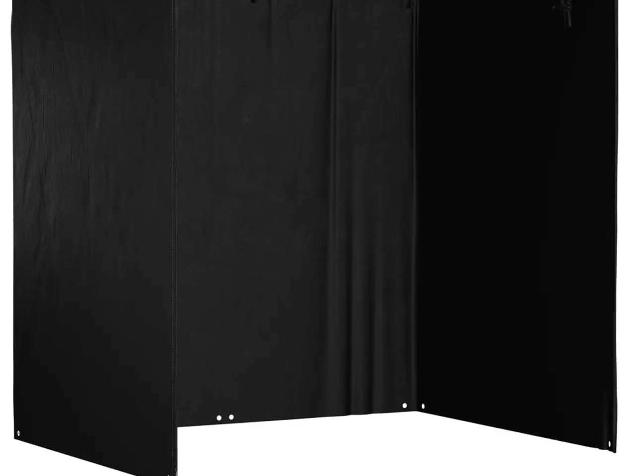 Billede 5 - Overtræk til gyngebænk - 220 × 177 × 220 cm, sort PE, 12 øjer