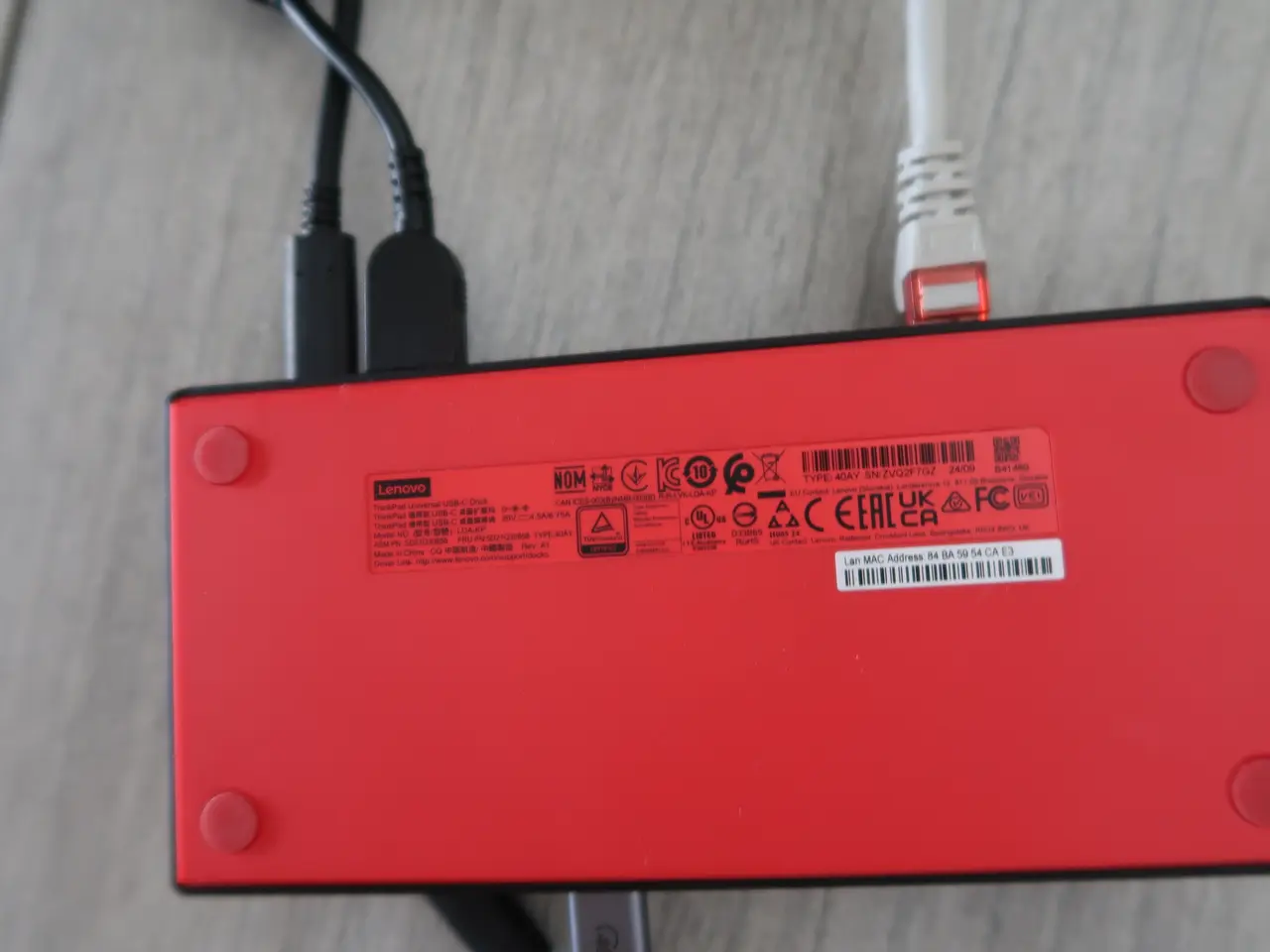 Billede 3 - Dockingstation LENOVO ThinkPad Universal USB-C Dock,