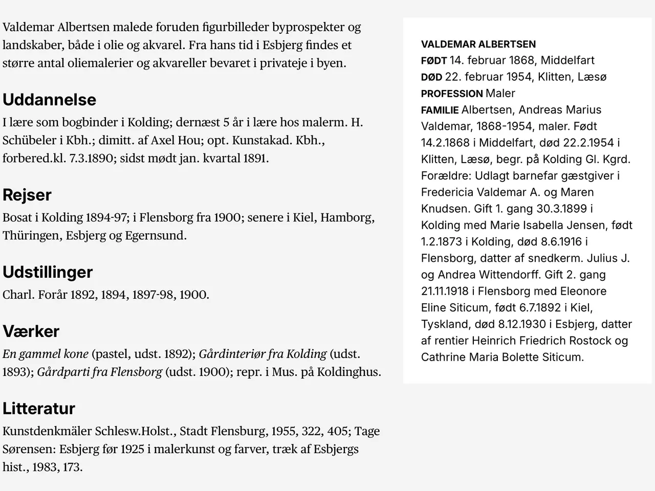 Billede 3 - Malerier V.Albertsen i flotte farver
