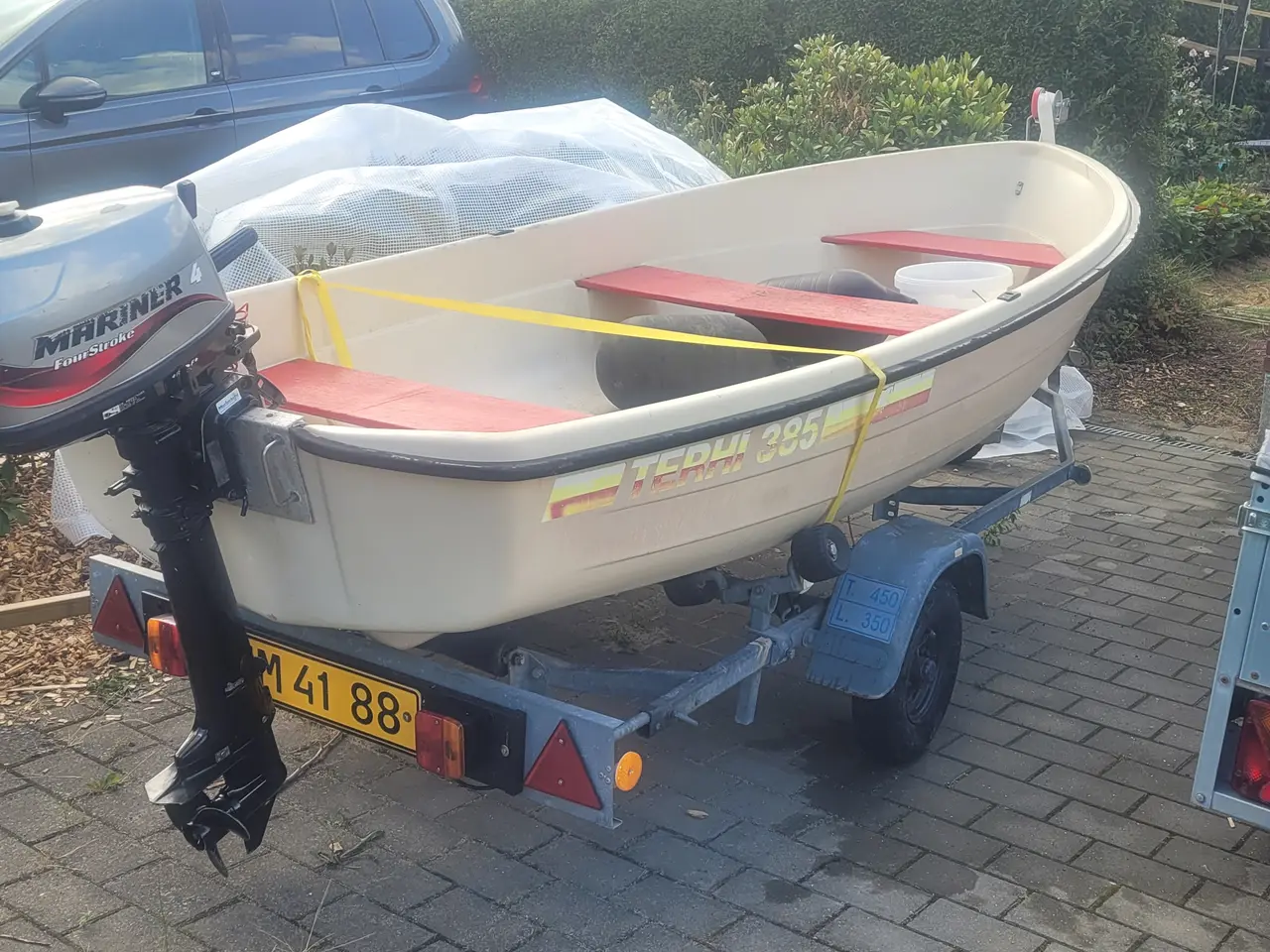 Billede 2 - Jolle + Motor + Trailer + tilbehør
