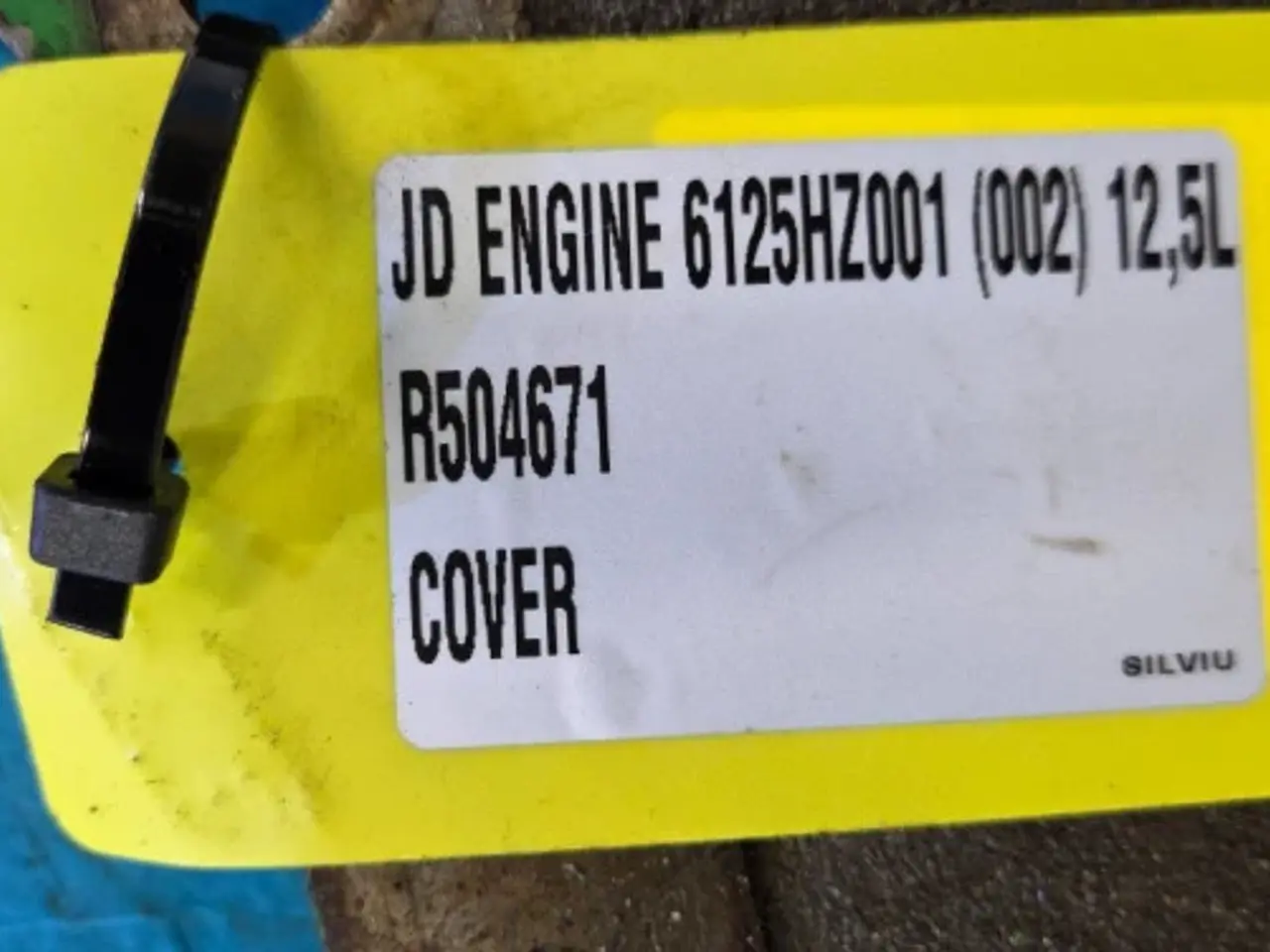 Billede 11 - John Deere 6125HZ001 Dæksel R504671