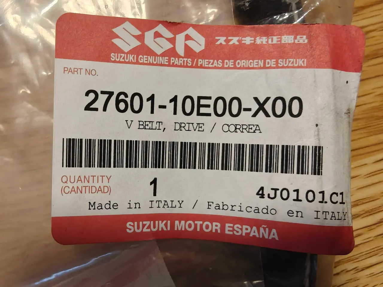 Billede 2 - Suzuki Katana AY50 / Address. NY Original Kilerem