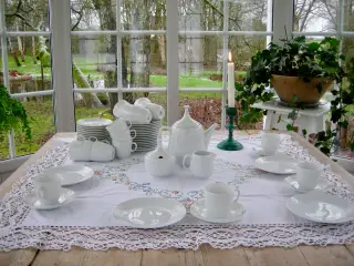 18 pers. Kaffestel, 1960`erne, Hutschenreuter