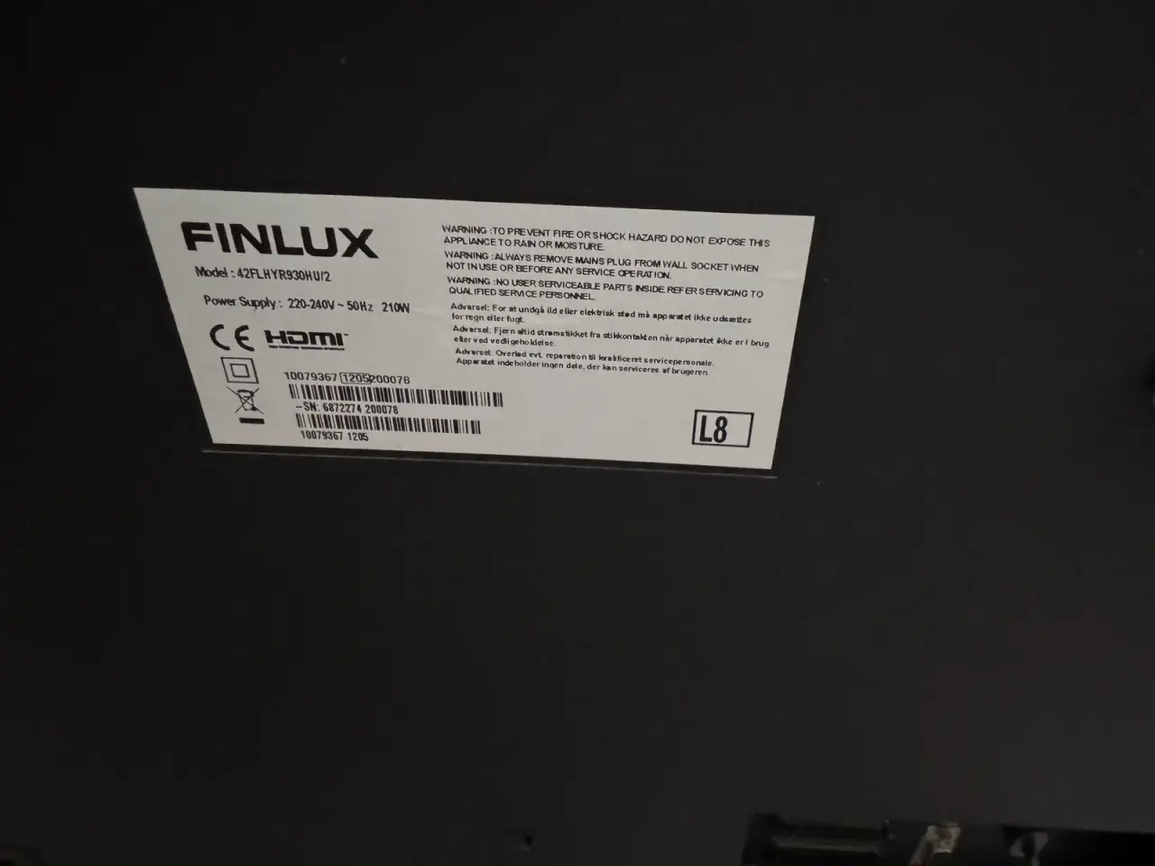 Billede 3 - Finlux 42” TV 
