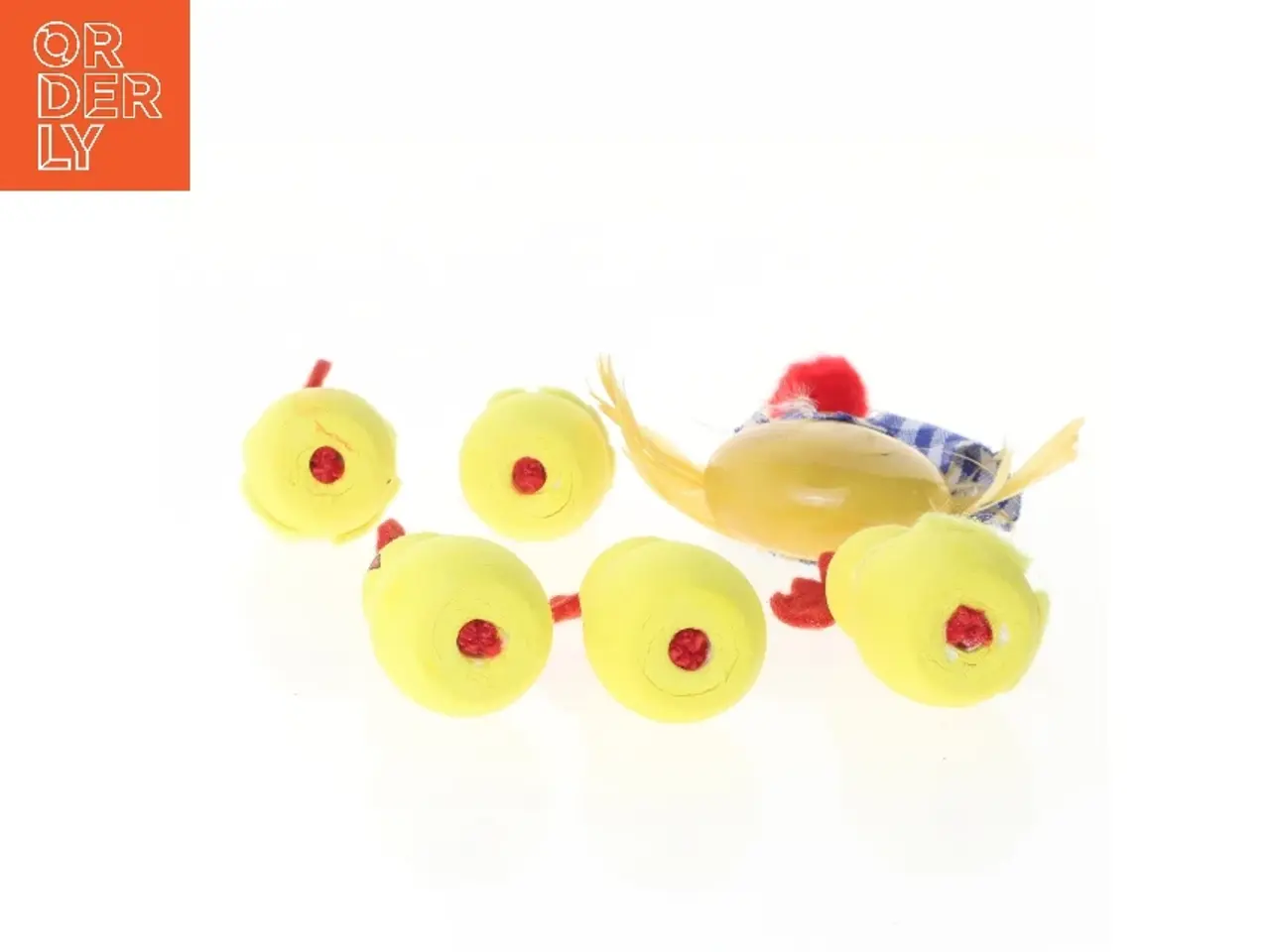 Billede 2 - Dekorative påskekyllinger (str. 7,5-5 cm)