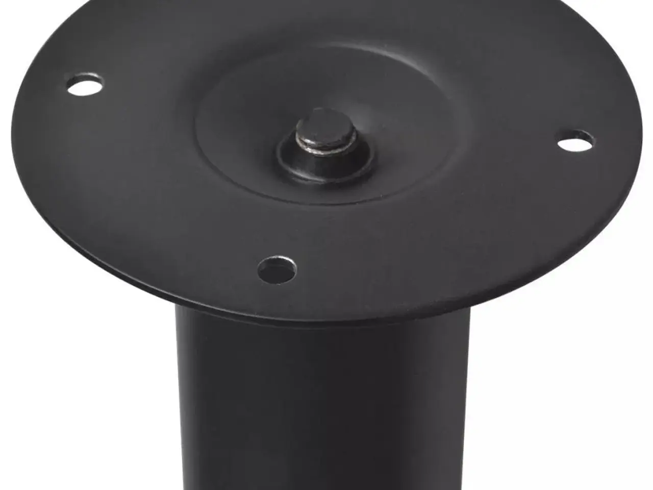 Billede 3 - Teleskopiske bordben - sort, 710-1.100 mm (sæt af 2)