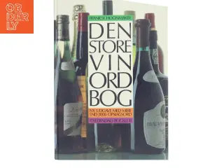 Den store vinordbog af Frank Schoonmaker (Bog)